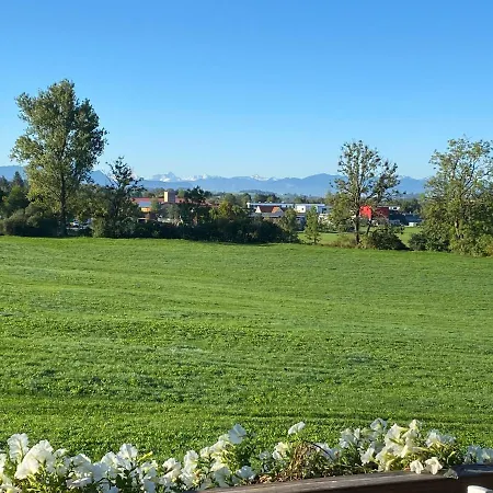 Gemuetliche Wohnung Mit Ofen Und Naturblick Wildpoldsried Exterior foto